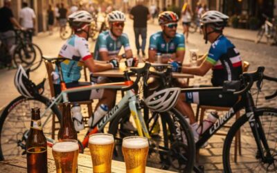 Cerveza y ciclismo porque no es aconsejable
