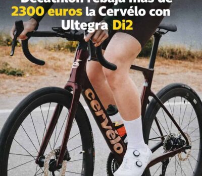 Decathlon rebaja más de 2300 euros la Cervélo con Ultegra Di2