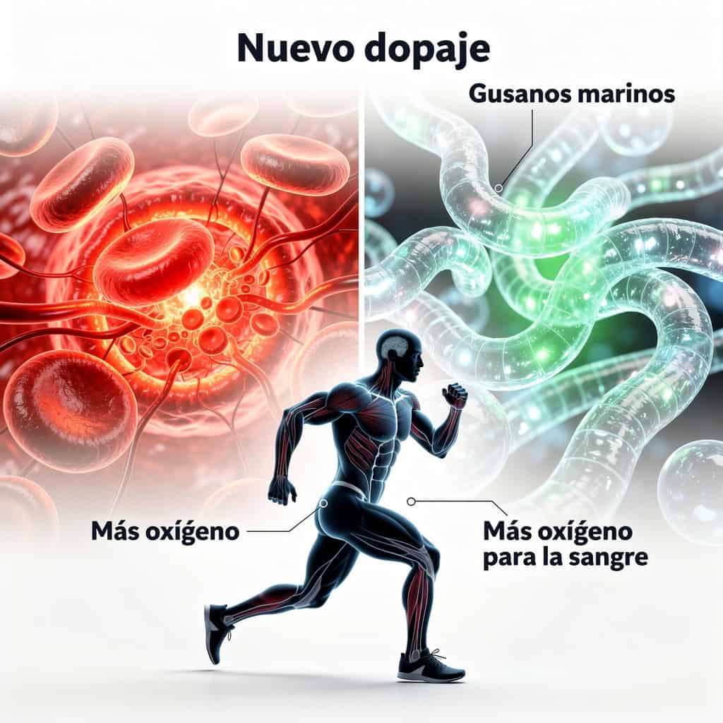 El nuevo dopaje gusanos marinos mas oxígeno para la sangre