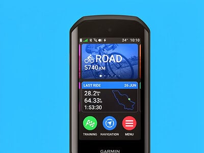 Revisión del GPS Garmin Edge 1050