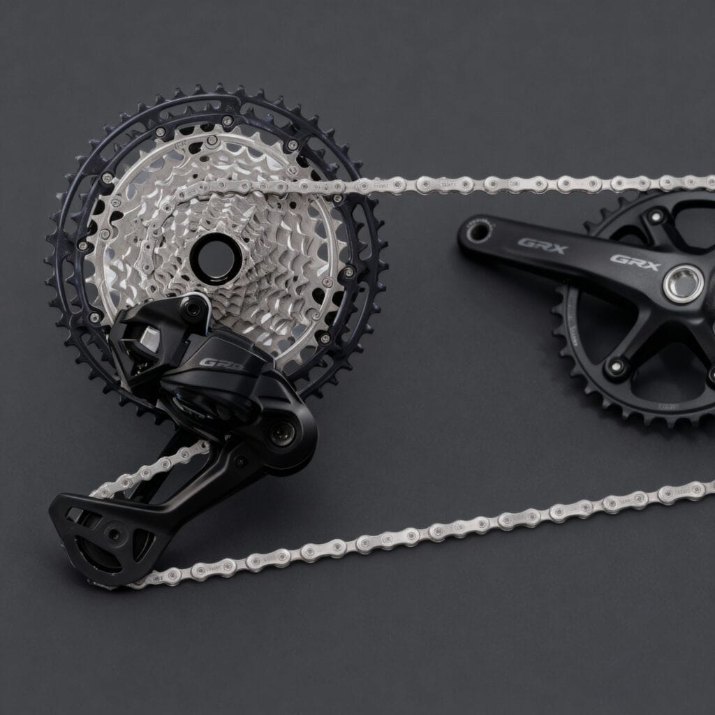 Shimano lanza el grupo GRX Di2 RX717