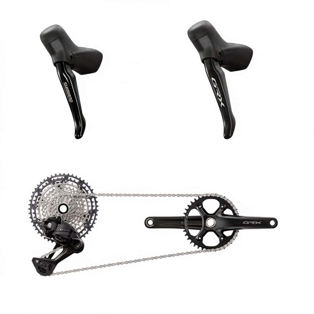 Shimano lanza el grupo GRX Di2 RX717