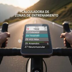 Calculadora de zonas de entrenamiento