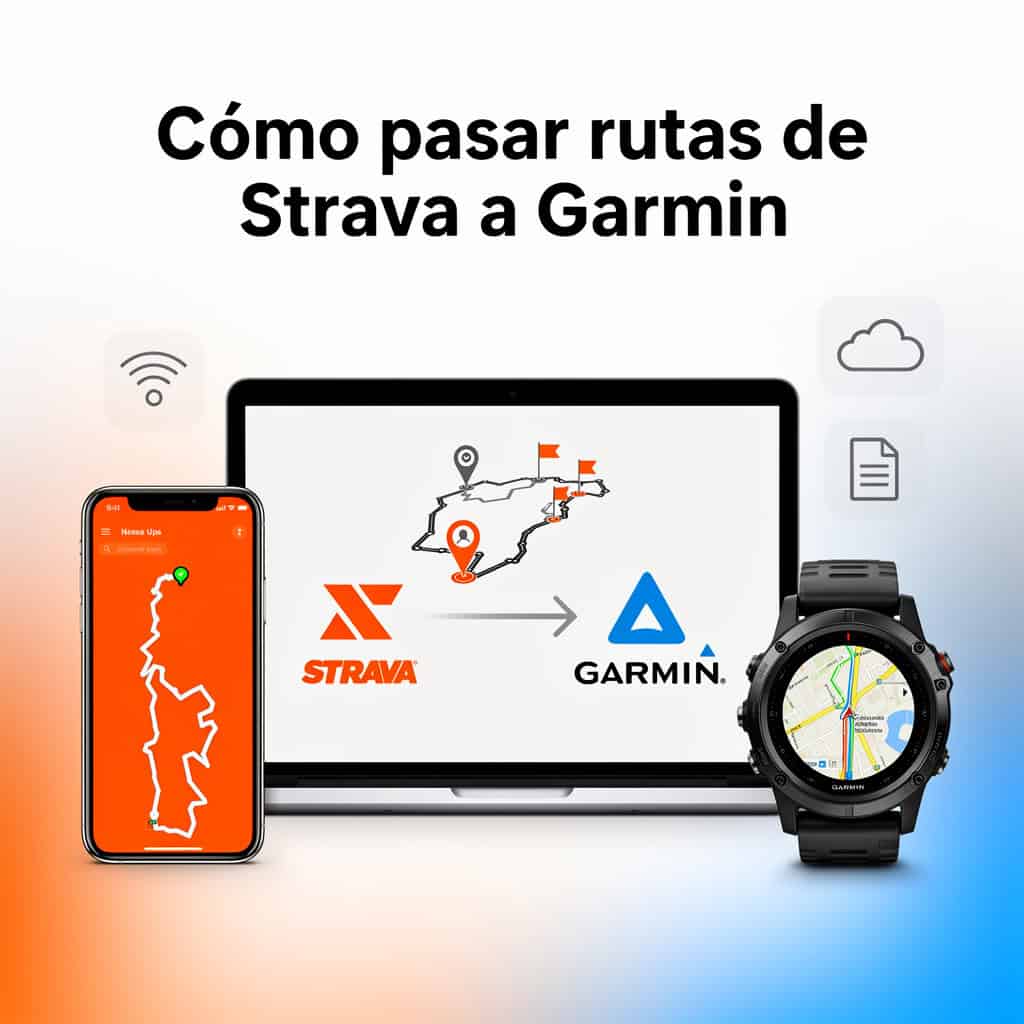 Cómo Pasar Rutas de Strava a Garmin