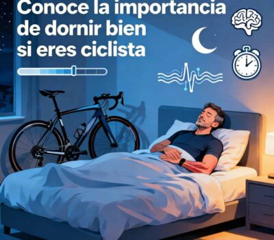 Conoce la importancia de dormir bien si eres ciclista
