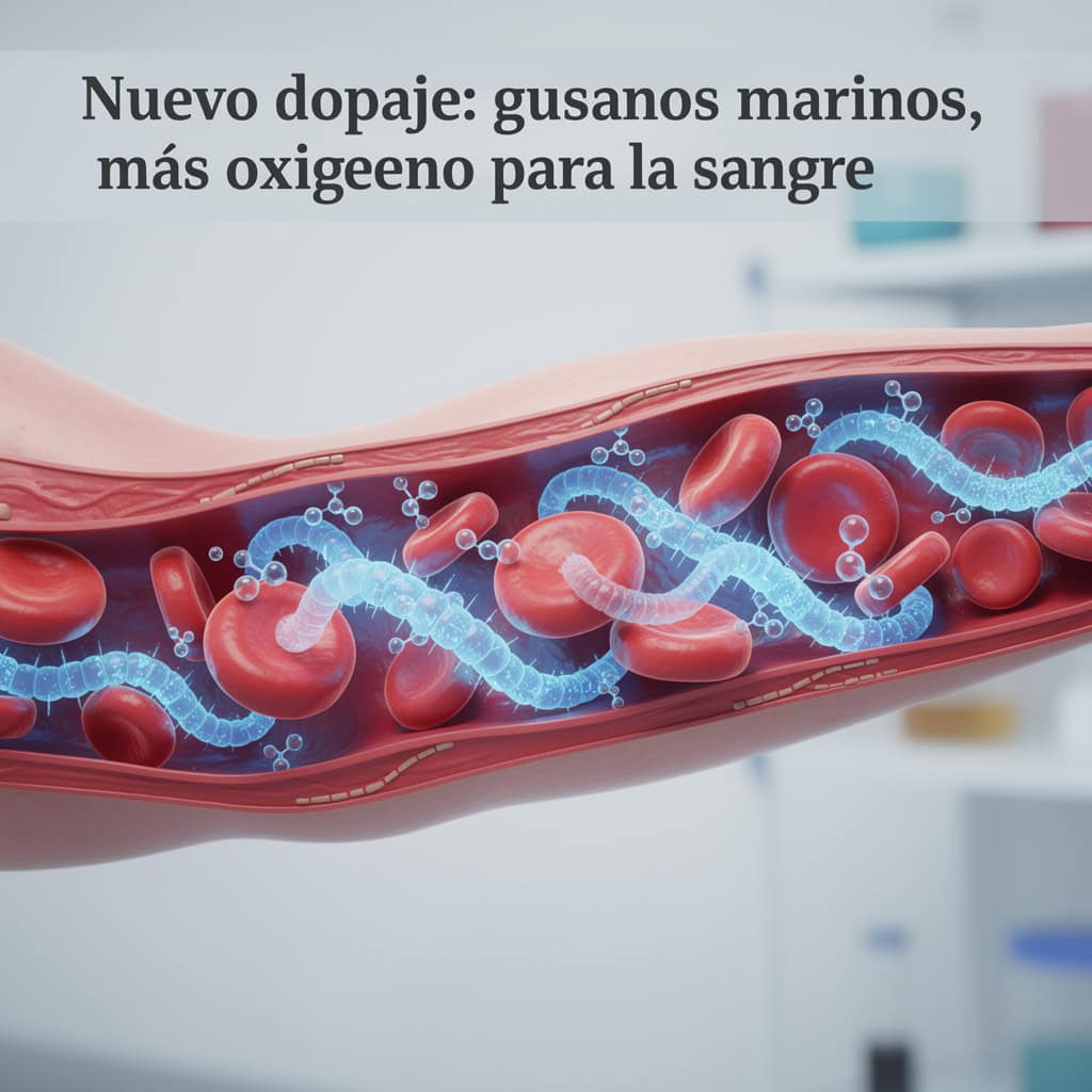 El nuevo dopaje gusanos marinos mas oxígeno para la sangre