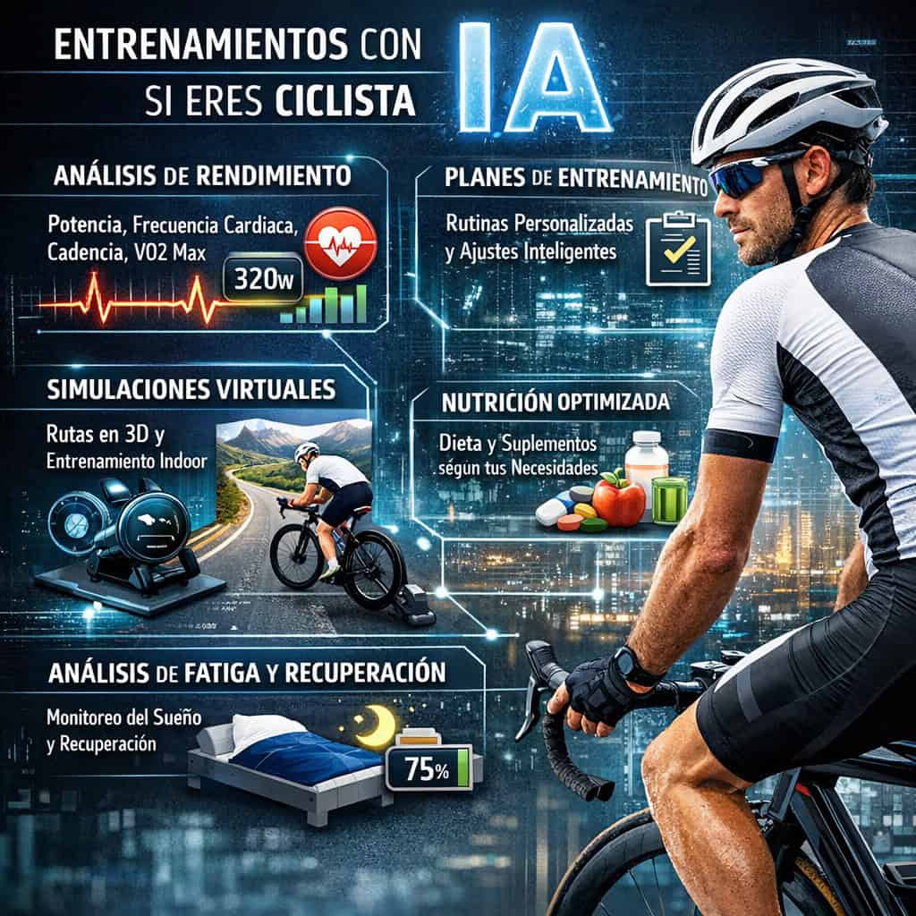 Entrenamientos con IA si eres ciclista