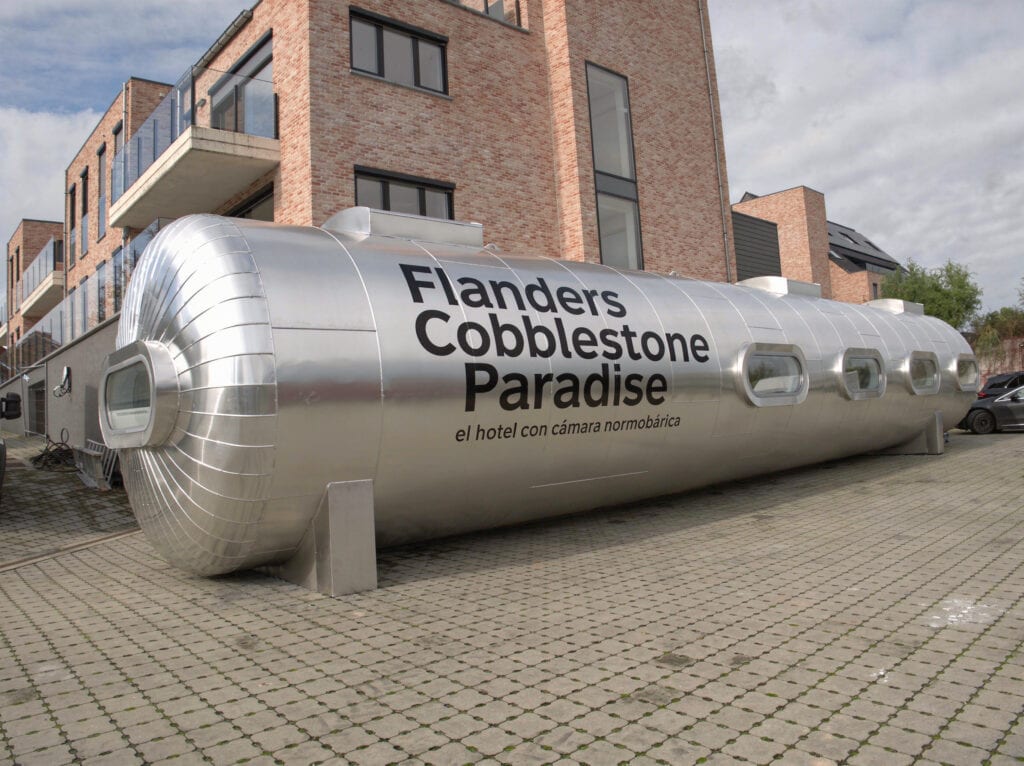 Flanders Cobblestone Paradise el hotel con cámara normobárica