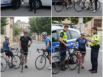 La policía de Llíber multa a varios ciclistas