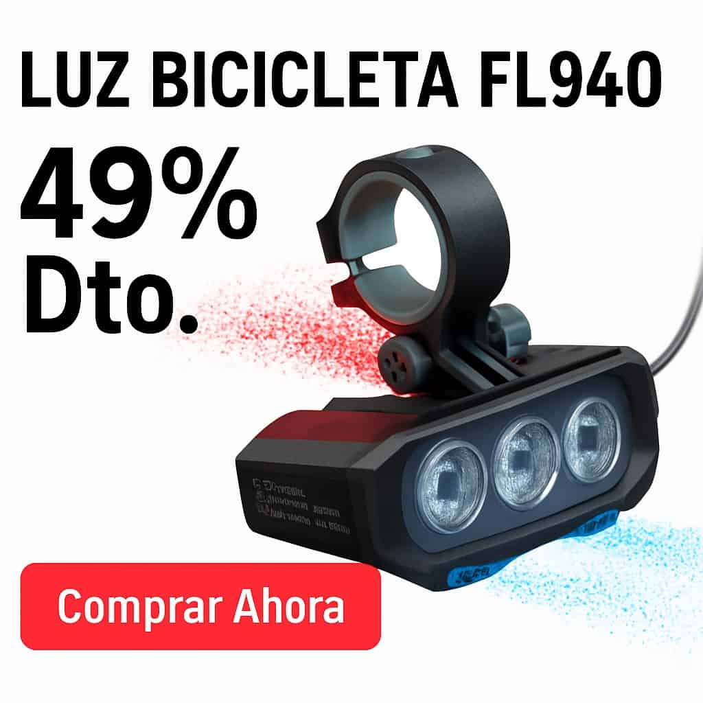 Chollo Luz Bicicleta FL940
