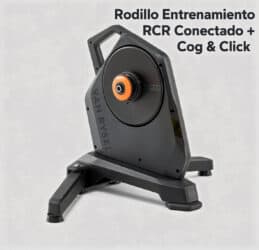 Rodillo Entrenamiento RCR Conectado + Zwift Cog & Click