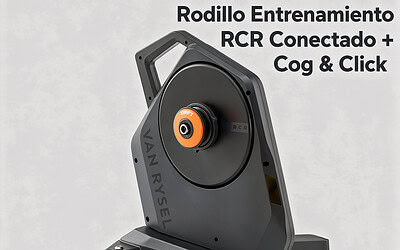 Rodillo Entrenamiento RCR Conectado + Zwift Cog & Click
