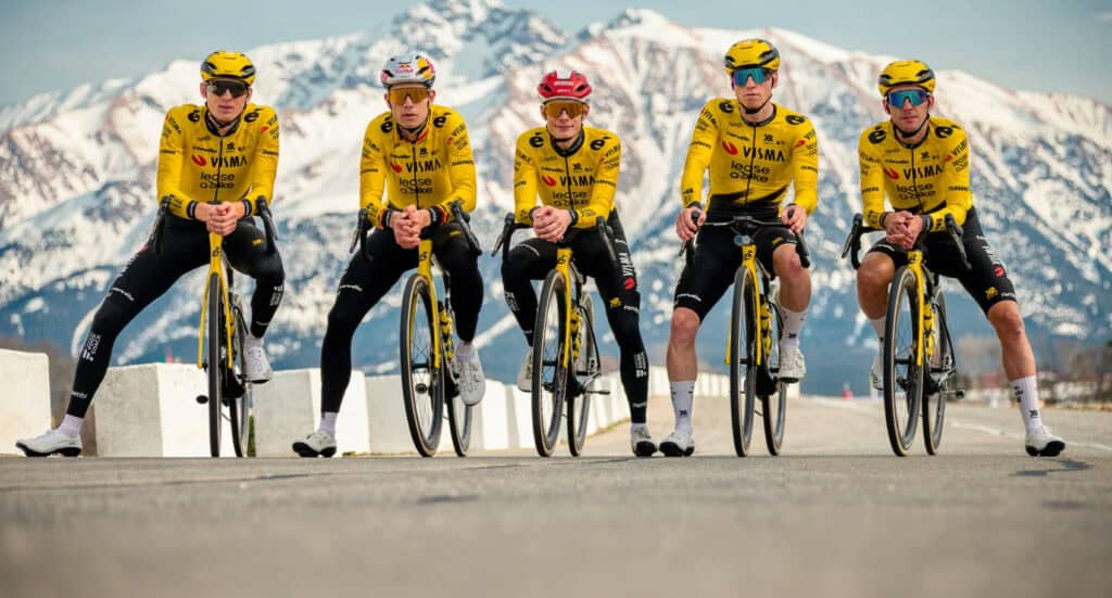 Visma Lease a Bike mantiene el color amarillo en 2026