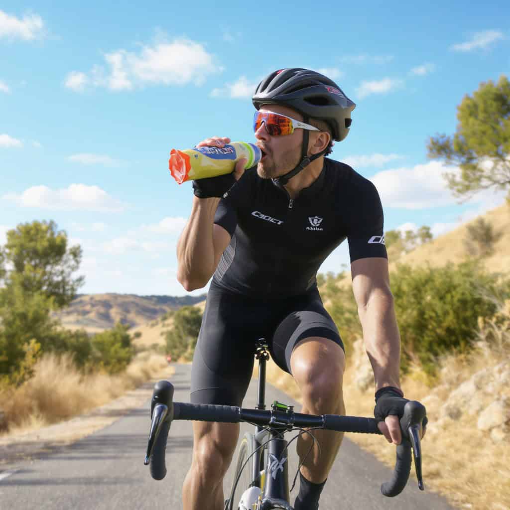 Ingesta de carbohidratos por hora si eres ciclista