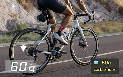 Ingesta de carbohidratos por hora si eres ciclista