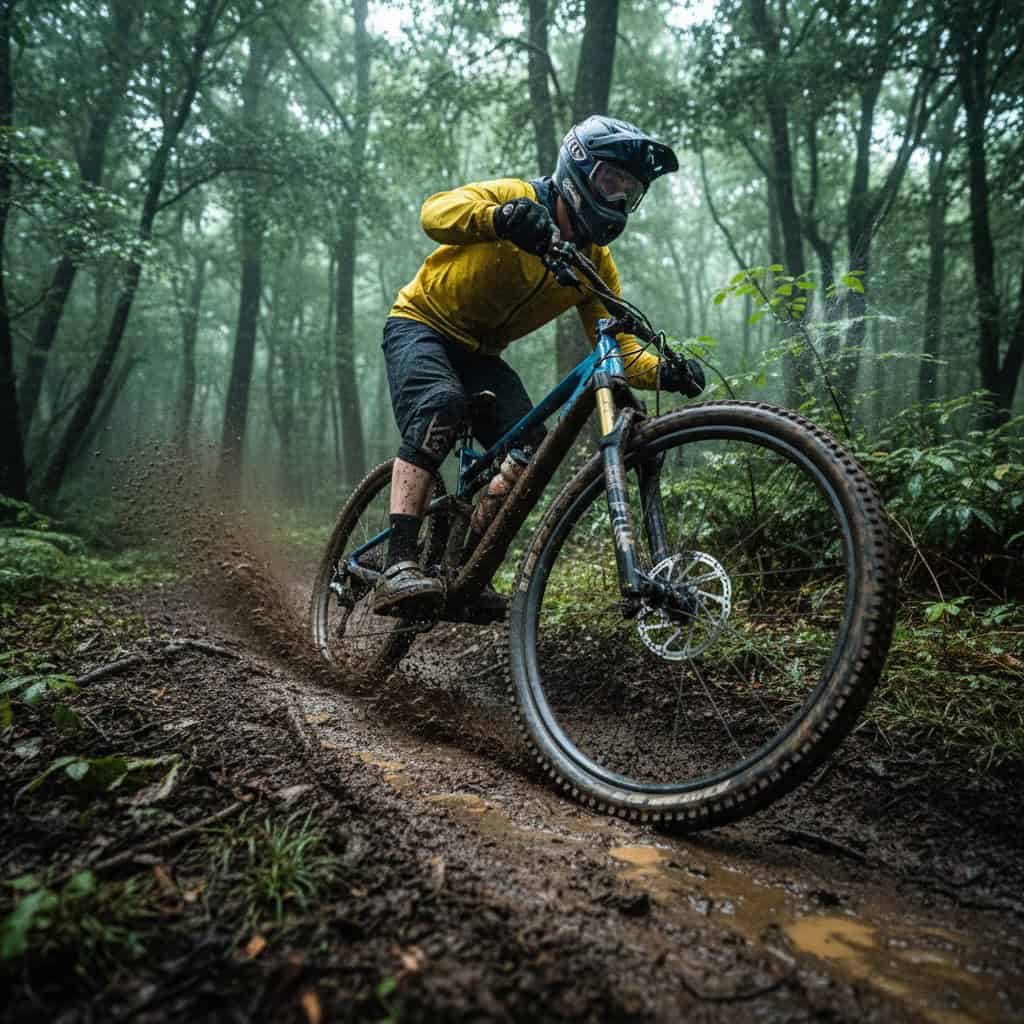 Presiones con la MTB cuando hay barro