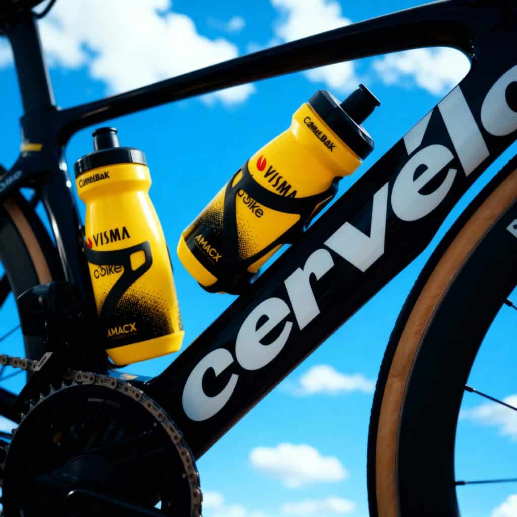 colaboración de CamelBak con el Team Visma Lease a Bike