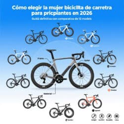 Cómo elegir la mejor bicicleta de carretera para principiantes en 2026