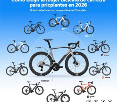 Cómo elegir la mejor bicicleta de carretera para principiantes en 2026