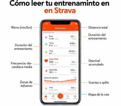 Cómo leer tu entrenamiento en Strava