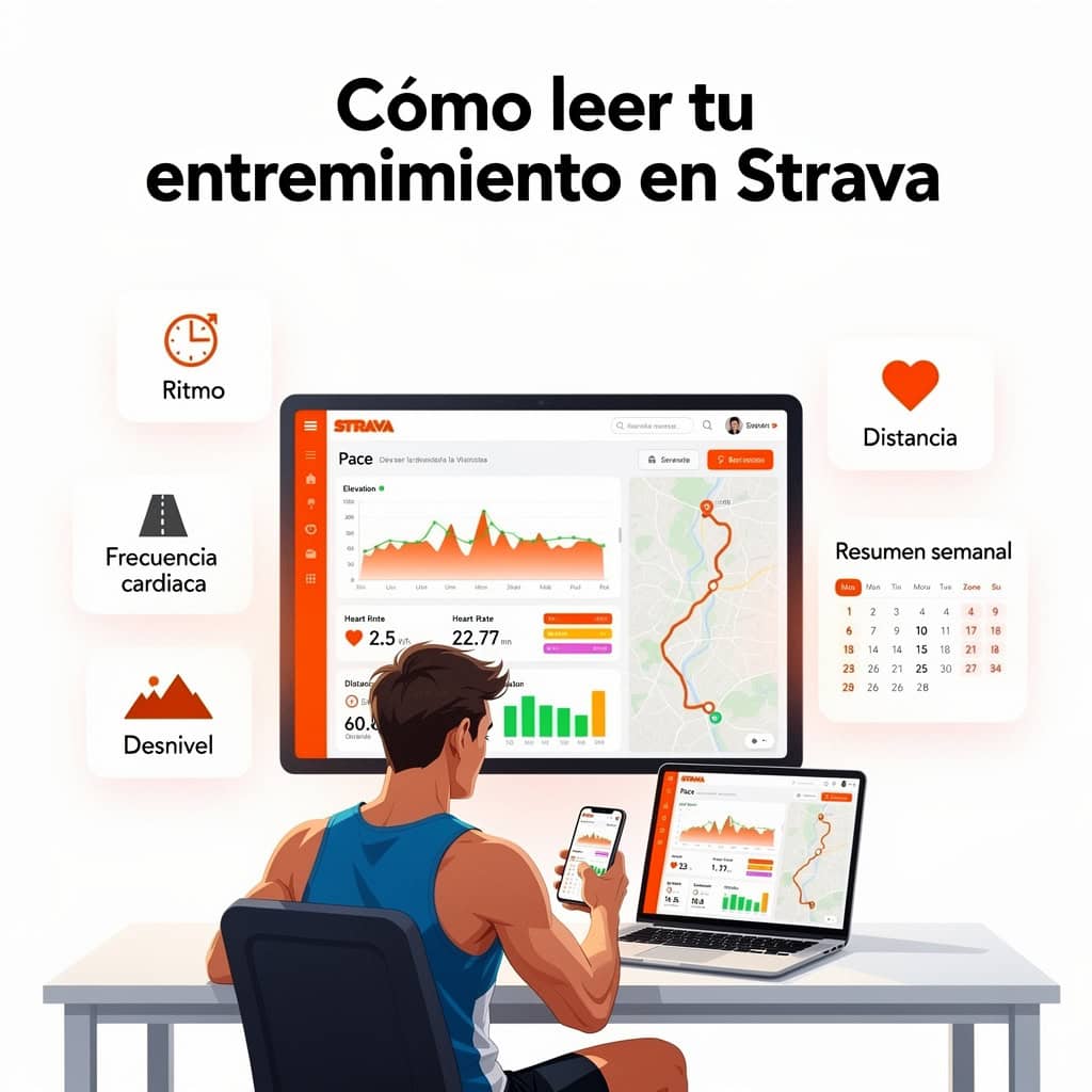 Cómo leer tu entrenamiento en Strava