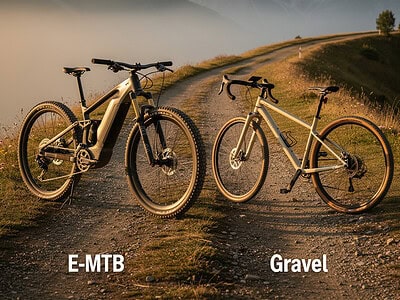 E-MTB vs Gravel