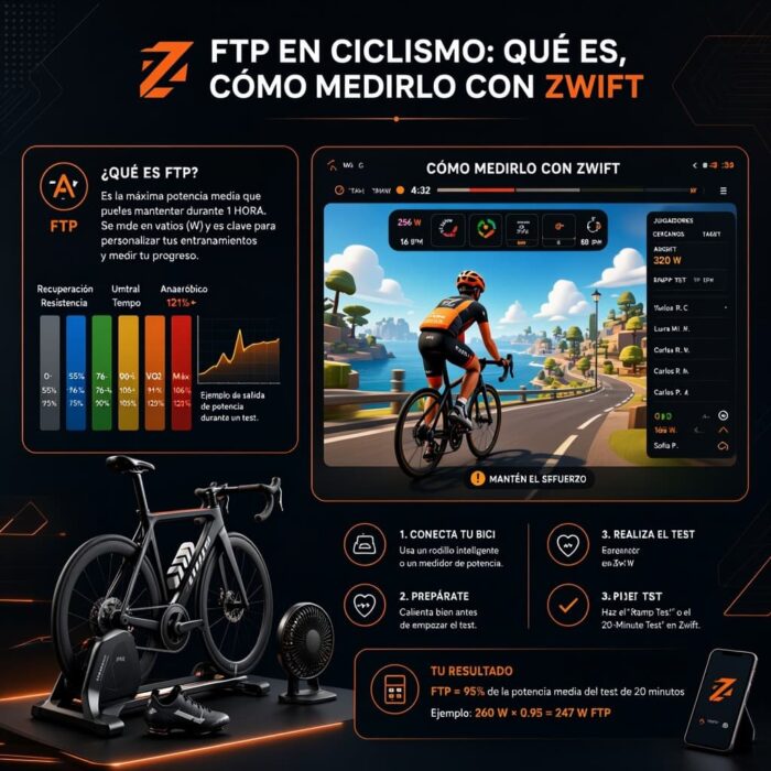 FTP en ciclismo