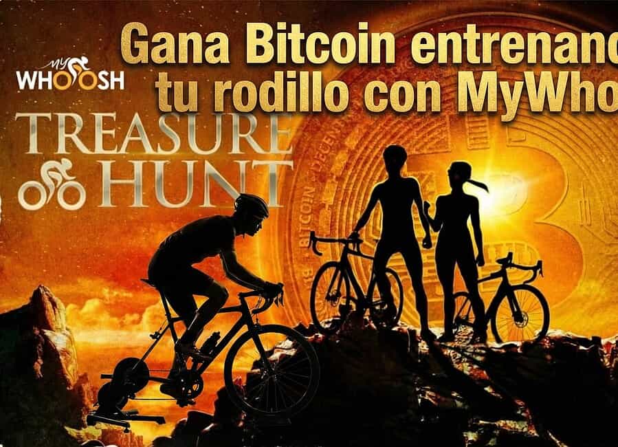 Gana Bitcoin entrenando en tu rodillo con MyWhoosh