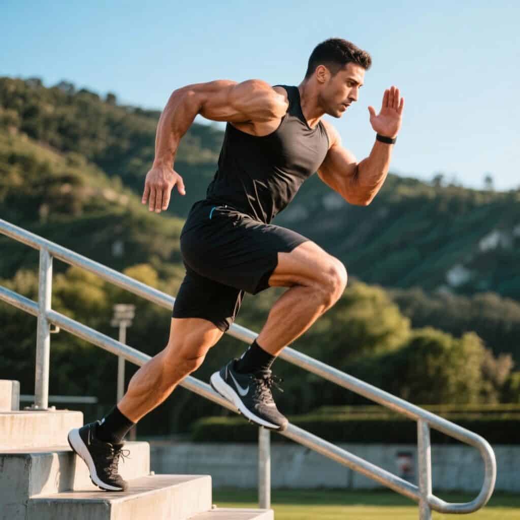 Mejora en subidas con entrenamientos de pliometría