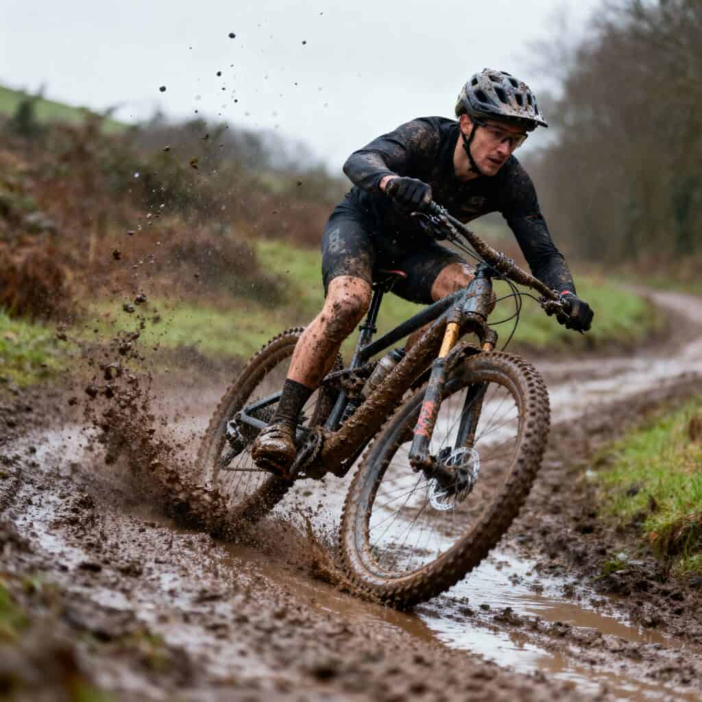 Presiones con la MTB cuando hay barro