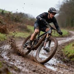 Presiones con la MTB cuando hay barro