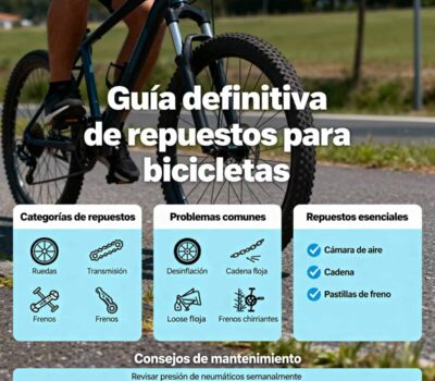 Guía definitiva de repuestos para bicicletas