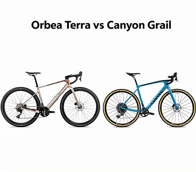Orbea Terra gravel vs Canyon Grail