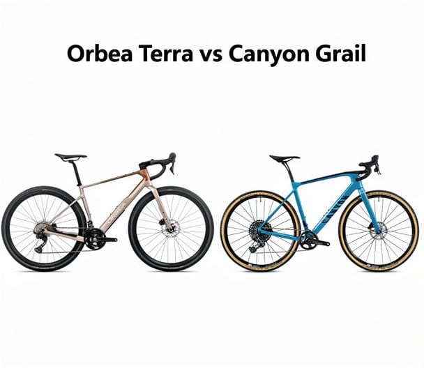 Orbea Terra gravel vs Canyon Grail
