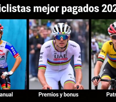 Ciclistas mejor pagados del 2026