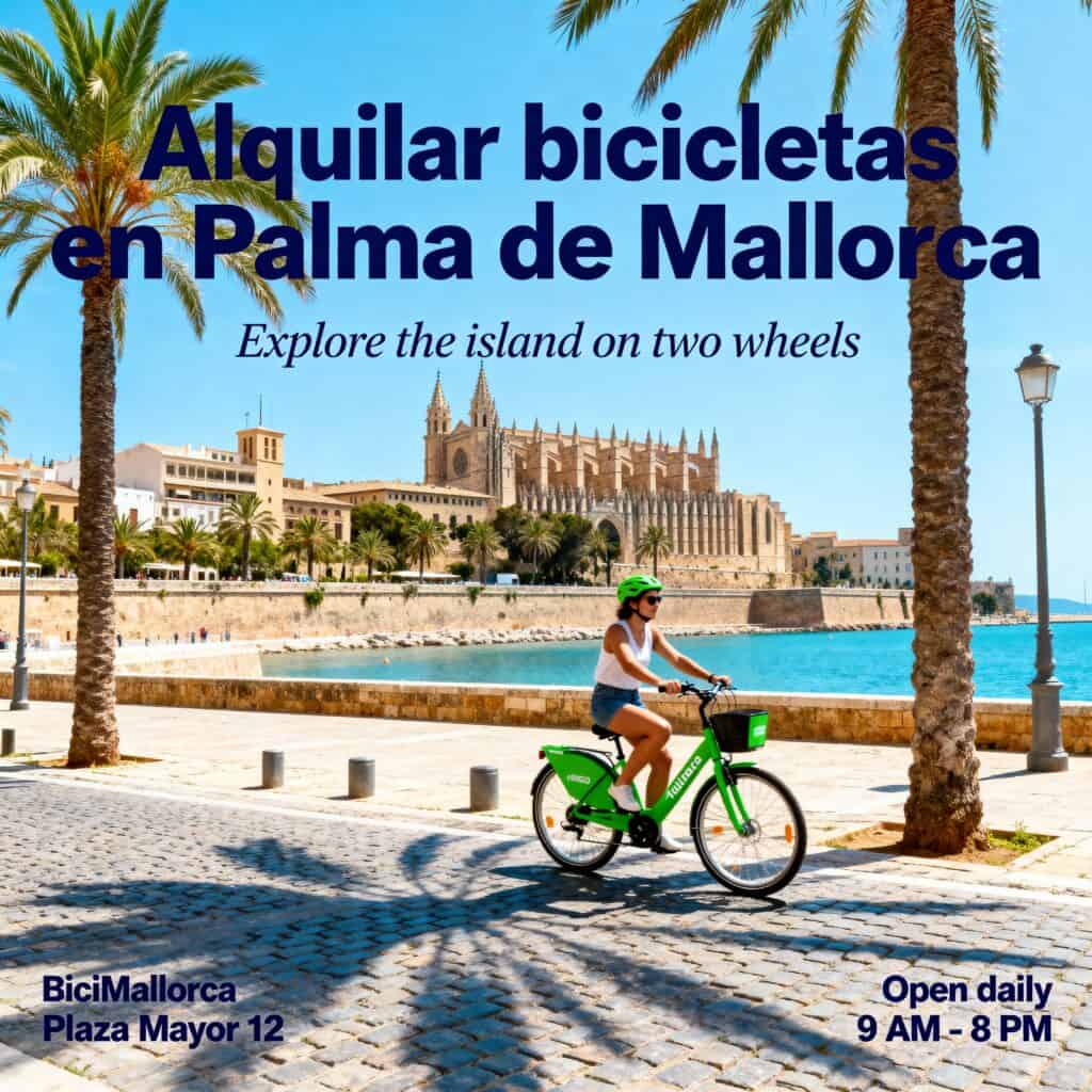 Alquilar bicicletas en Palma de Mallorca