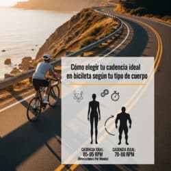 Cómo elegir tu cadencia ideal según tu tipo de cuerpo