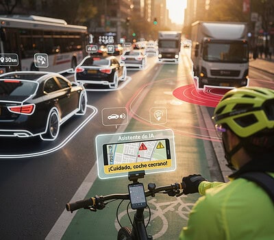 Un asistente de IA puede salvar vidas de ciclistas
