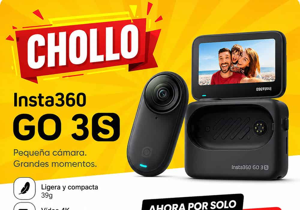 Chollo Insta360 GO 3S