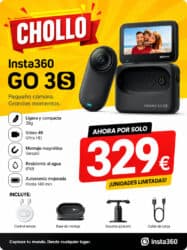 Chollo Insta360 GO 3S