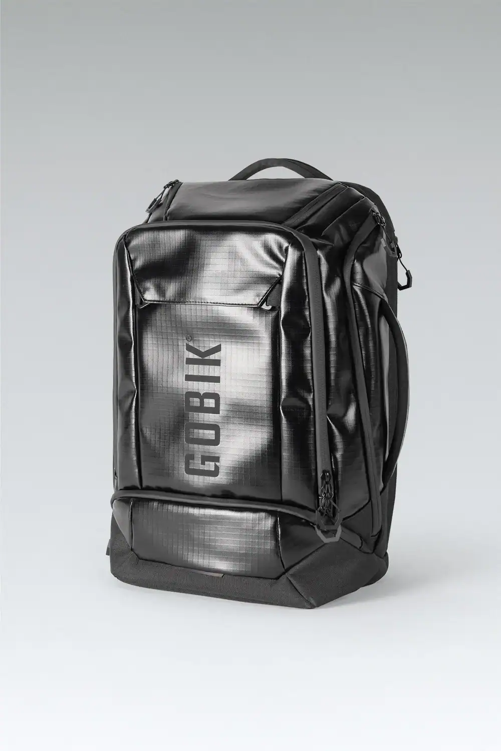Mochila Gobik Stow True Black 35L — vista general exterior