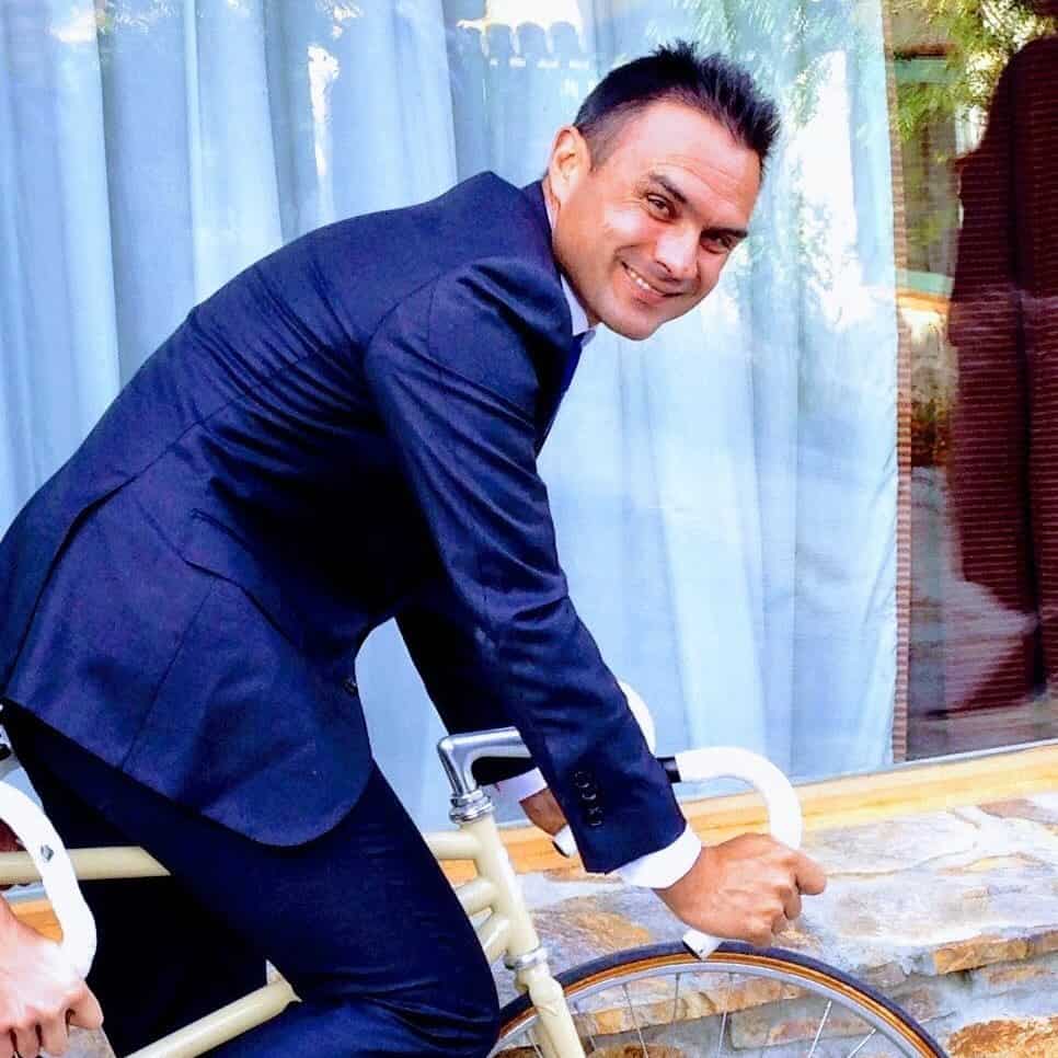 Rafael Díaz Justo, ex ciclista profesional del equipo ONCE y director del Kometa Xstra
