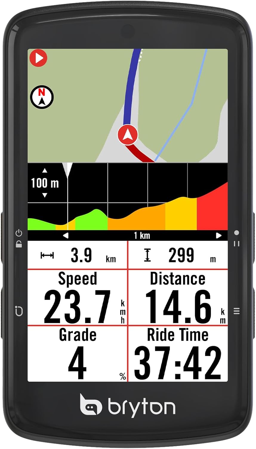 Bryton Rider S810 montado en manillar bicicleta carretera