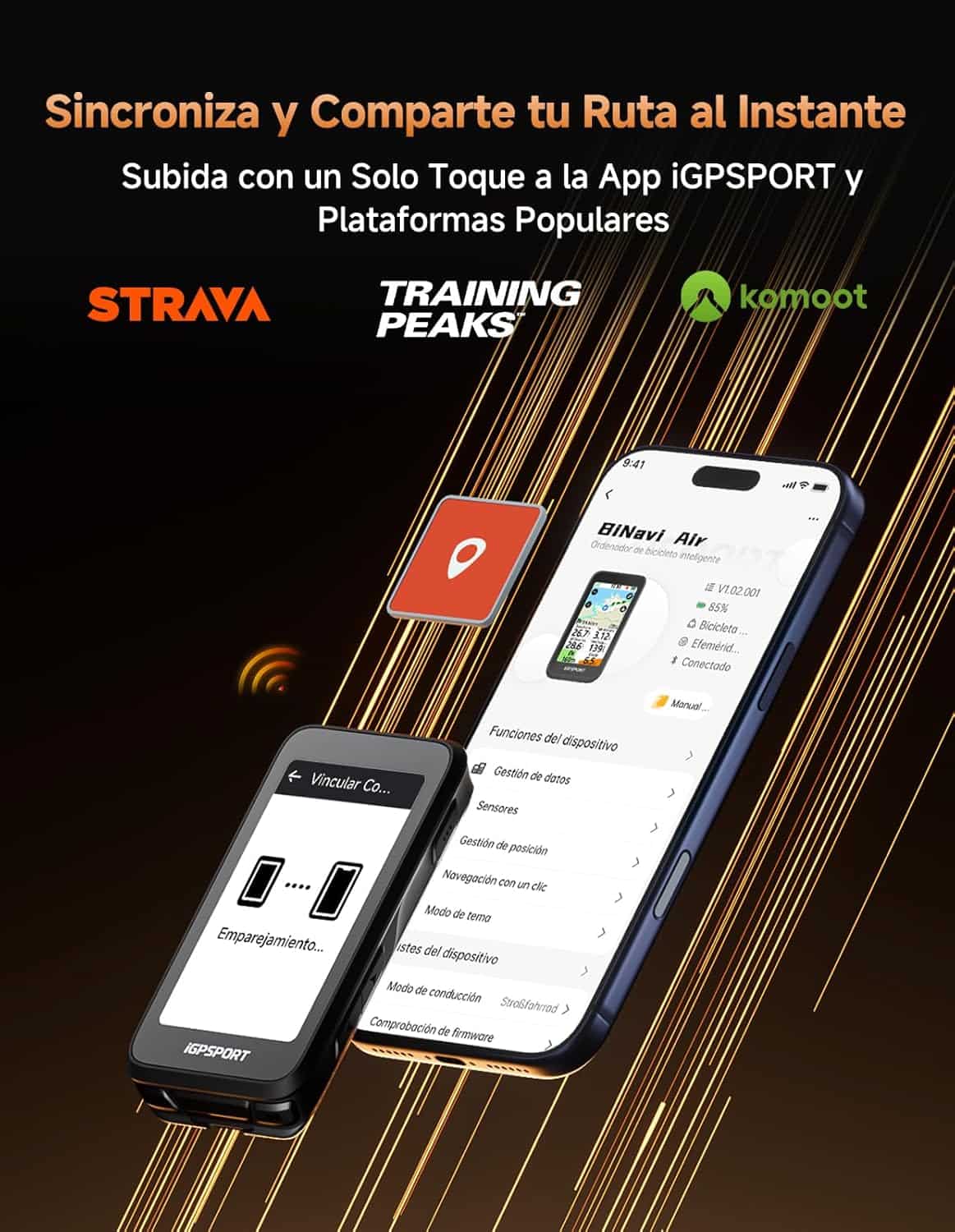 iGPSPORT BiNavi comparativa GPS ciclismo