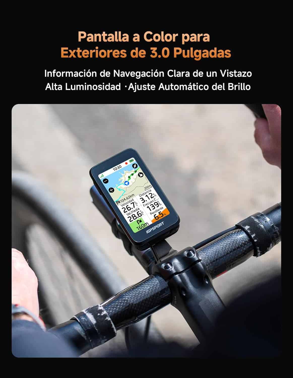iGPSPORT BiNavi funciones de entrenamiento iClimb