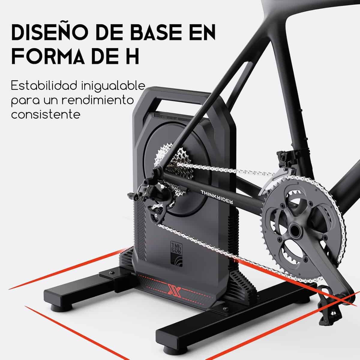 ThinkRider XXPRO rodillo inteligente de transmisión directa en color blanco