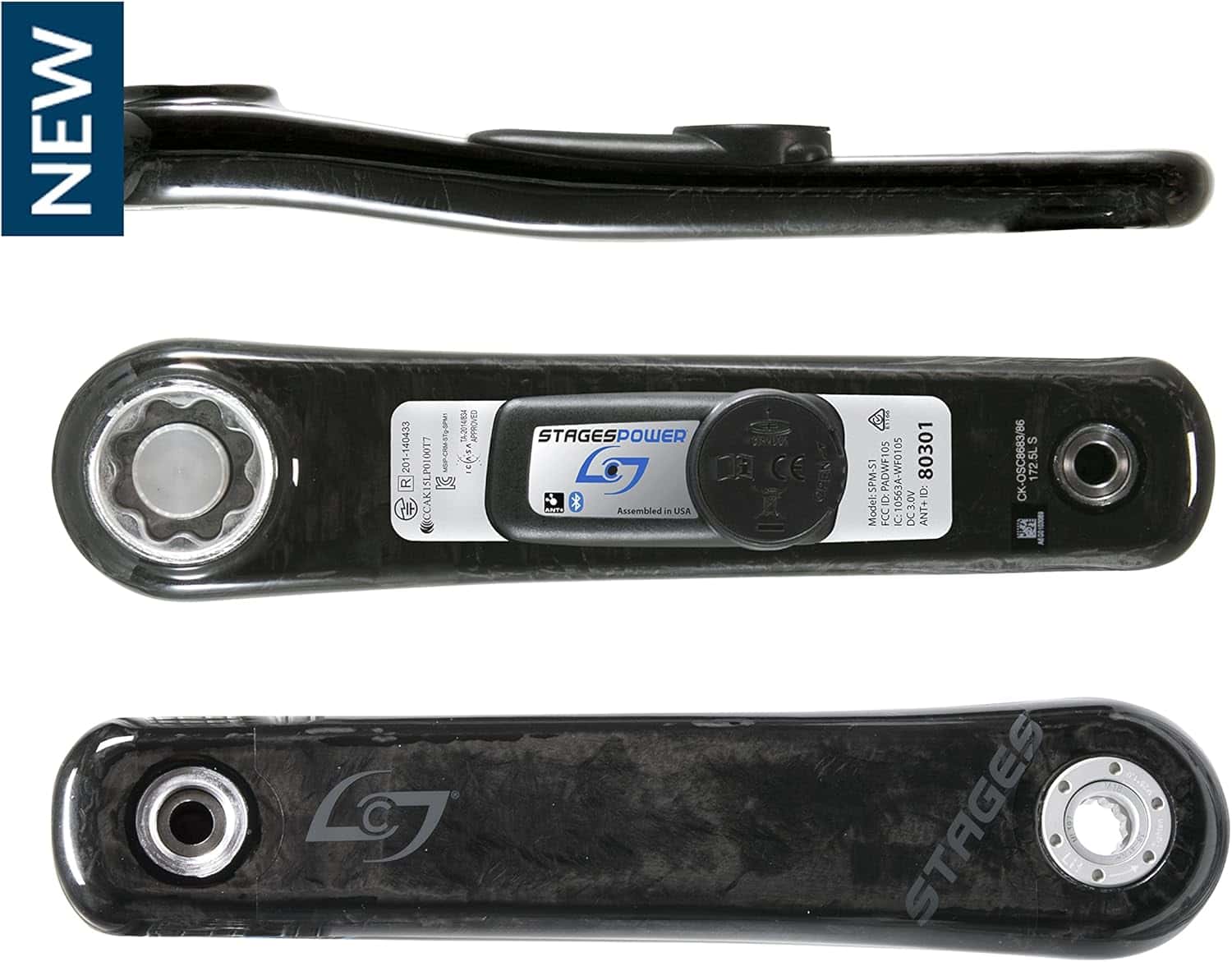 Stages Power L Gen 3 potenciómetro de biela ciclismo