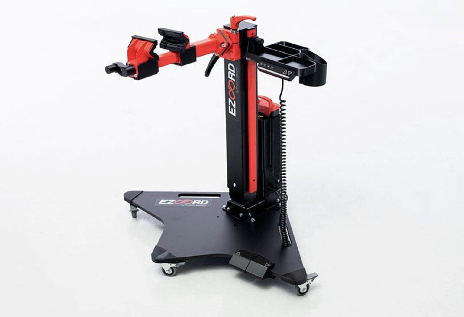 Ezoord Standard, soporte elevador eléctrico para taller de bicicletas fabricado en Zaragoza