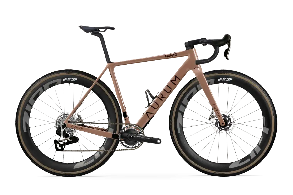 Aurum Manto gravel carbono vista lateral