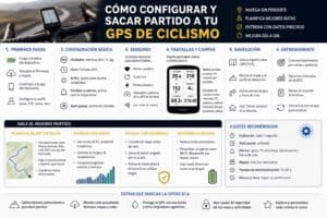Cómo configurar y sacar partido a tu GPS de ciclismo